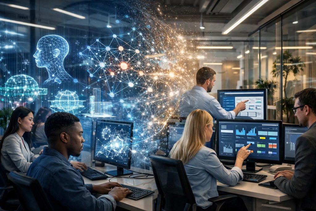 erfahren sie, wie unternehmen den übergang von generativer ki zu operativer ki meistern und dadurch ihre geschäftsprozesse optimieren und effizienter gestalten.