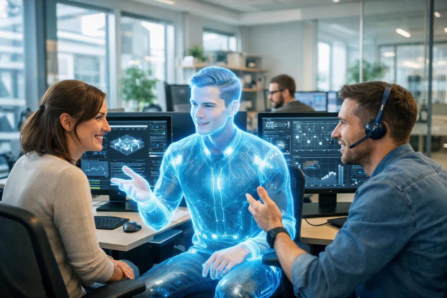 erfahren sie, wie künstliche intelligenz als digitaler mitarbeiter arbeitsprozesse revolutioniert und die effizienz in unternehmen steigert.