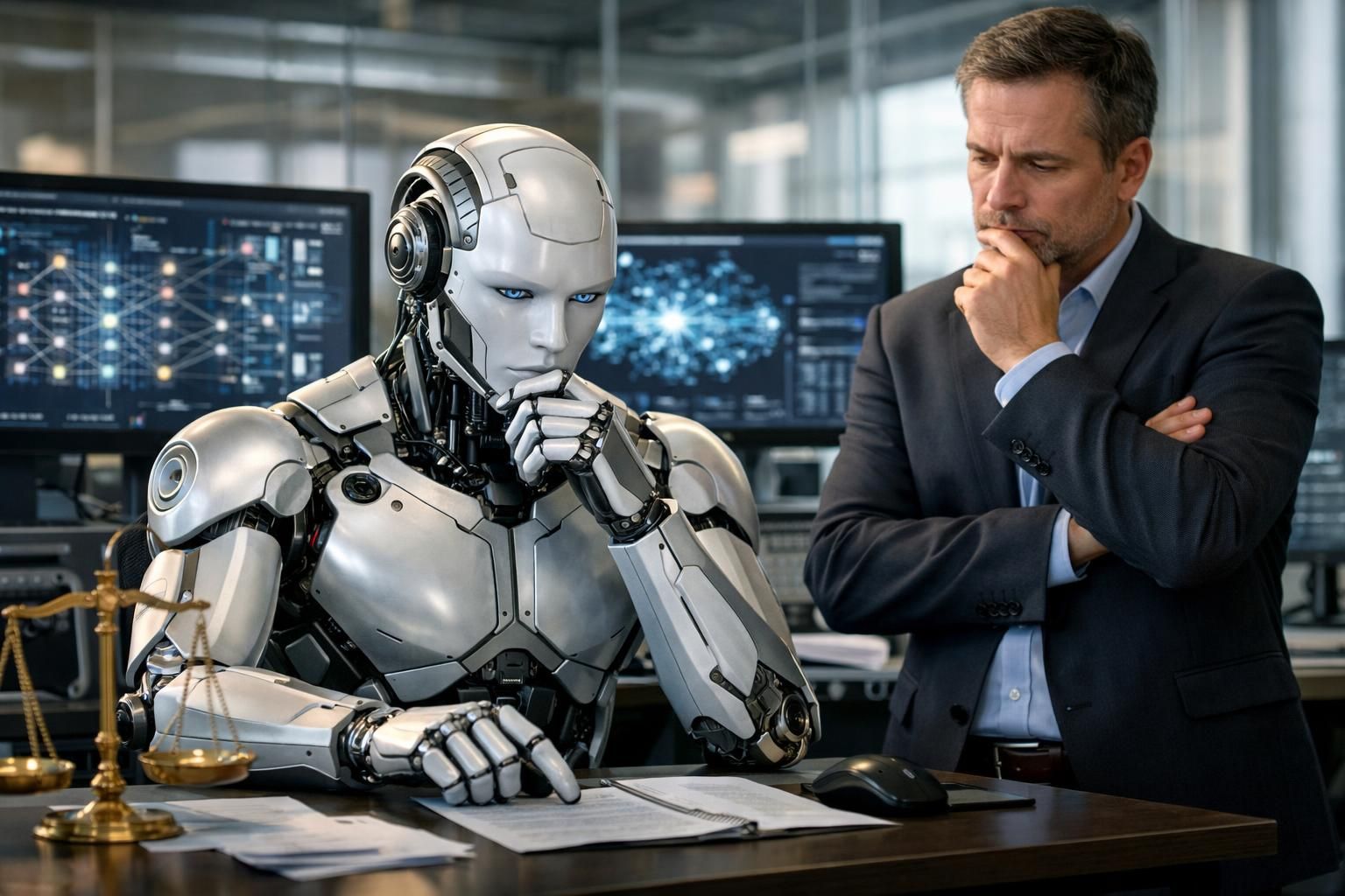 erfahren sie, wer die verantwortung und haftung für entscheidungen autonomer ki-systeme trägt und welche ethischen und rechtlichen herausforderungen sich daraus ergeben.