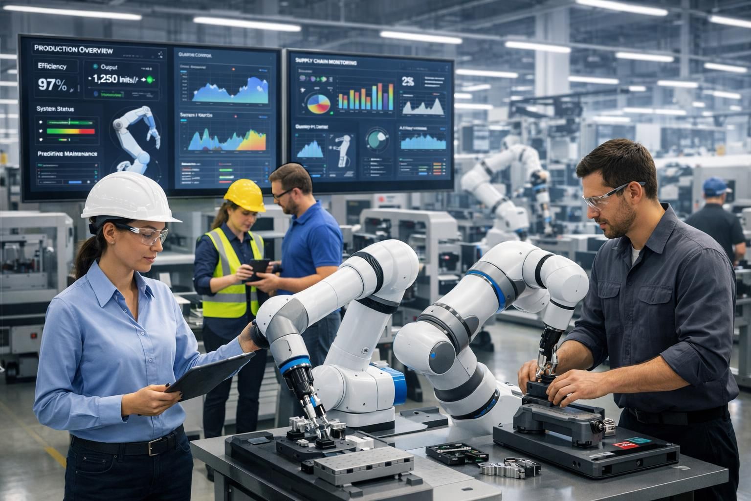 entdecken sie neue kollaborationsmodelle zwischen mensch und maschine im jahr 2026, die innovation und effizienz in der arbeitswelt fördern.