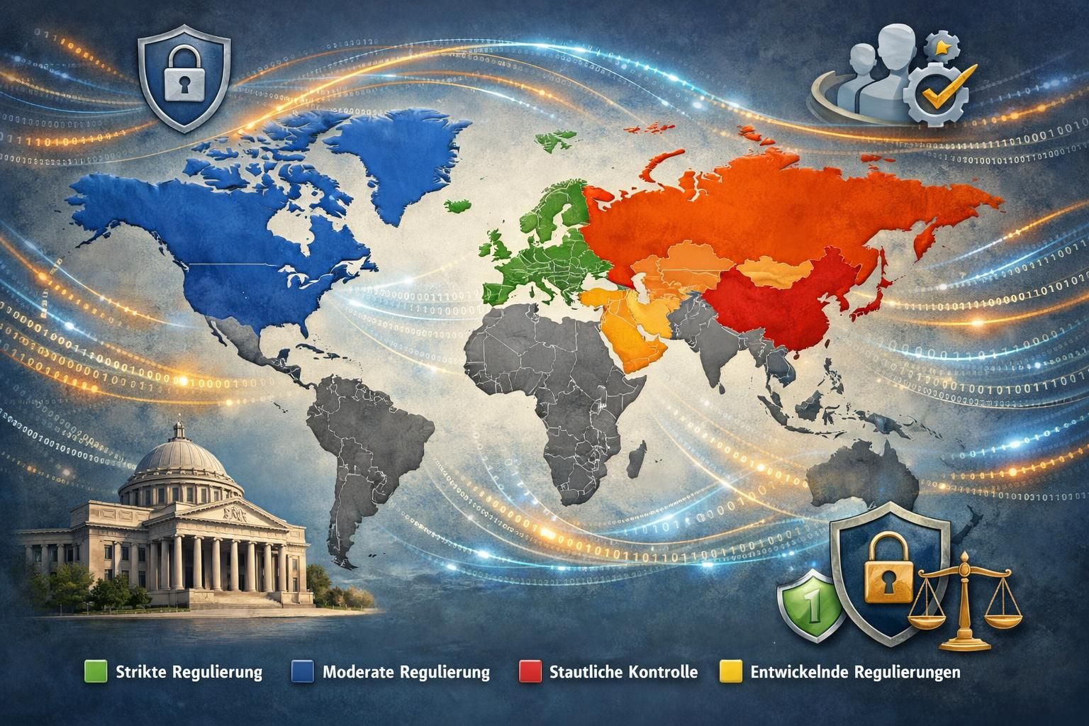erfahren sie, wie staaten die regulierung von künstlicher intelligenz gestalten, um kontrolle und sicherheit in einer sich schnell entwickelnden digitalen welt zu gewährleisten.