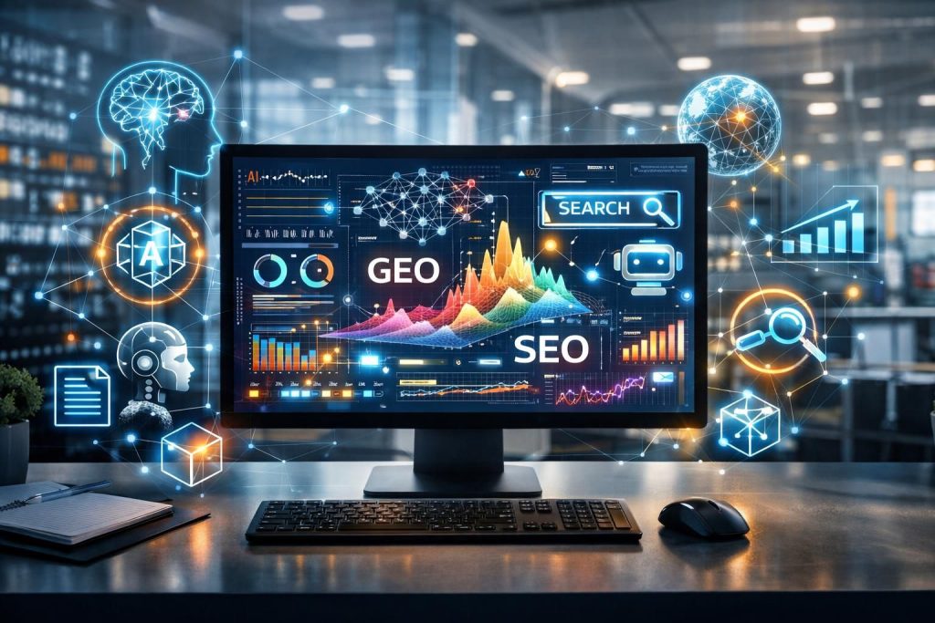 entdecken sie, warum generative engine optimization (geo) als neuer standard im seo gilt und wie diese innovative methode die suchmaschinenoptimierung revolutioniert.