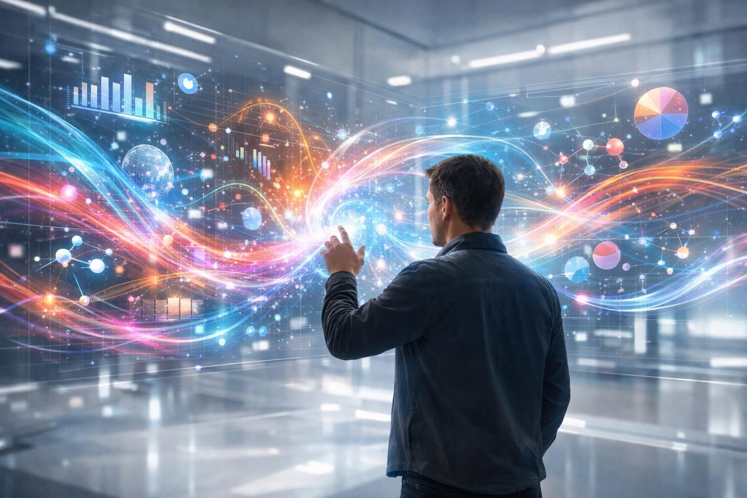 entdecken sie, wie künstliche intelligenz als zentrale schnittstelle zwischen nutzern und informationen fungiert und die art der informationsverarbeitung revolutioniert.