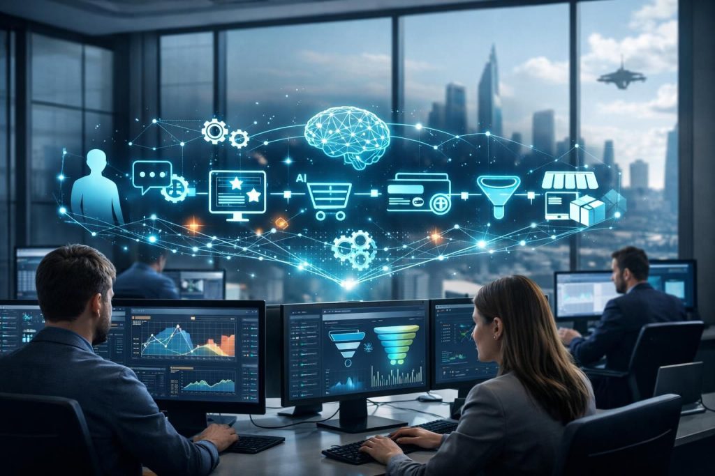 entdecken sie, wie unternehmen mithilfe von künstlicher intelligenz ihre gesamte customer journey automatisieren, um effizienz zu steigern und das kundenerlebnis zu verbessern.