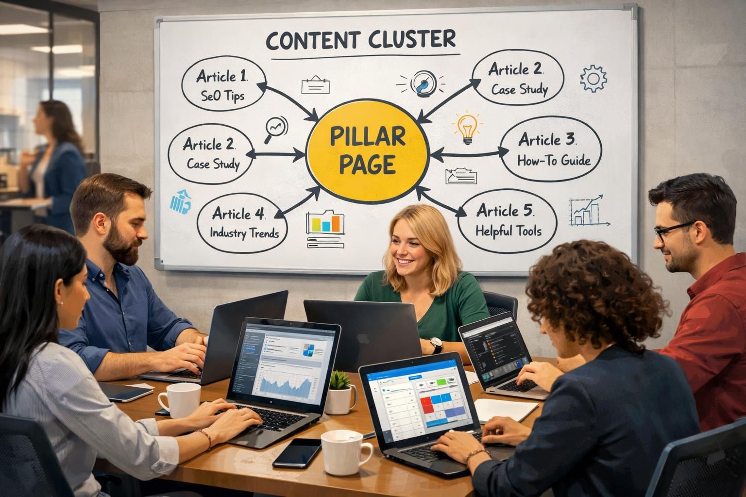entdecken sie, wie erfolgreiche marken im jahr 2026 ihre content-cluster effektiv strukturieren, um reichweite zu maximieren und gezielte zielgruppen anzusprechen.